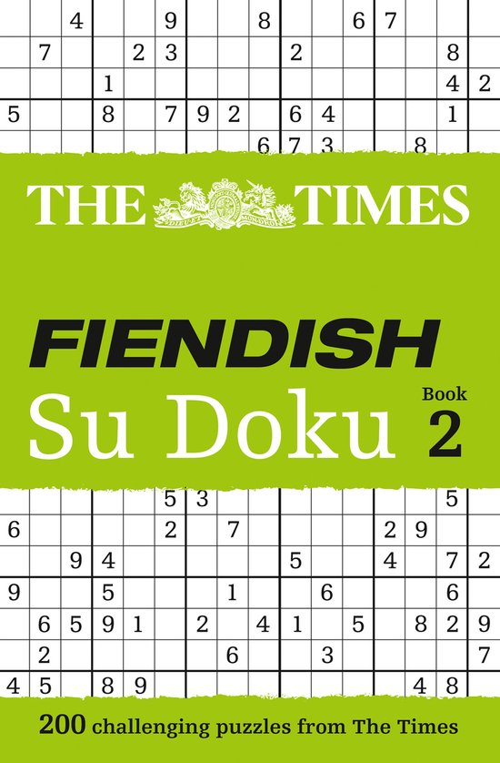 Times Fiendish Su Doku BK2