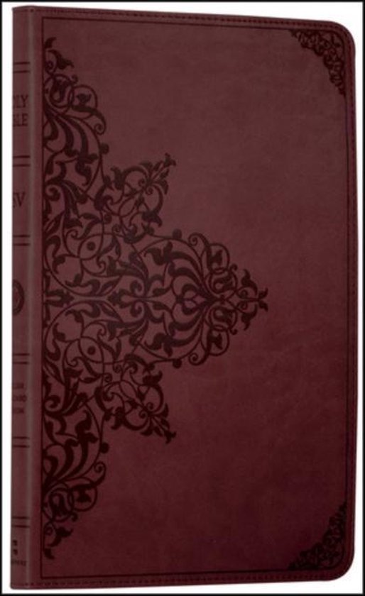 Holy Bible ESV Chestnut Ornamental