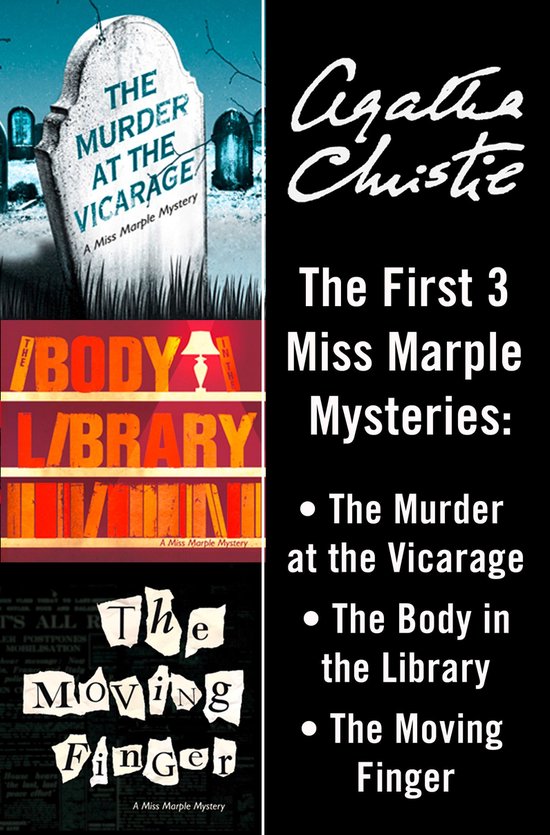 Marple - Miss Marple 3-Book Collection 1: The Murder at the Vicarage, The Body in the Library, The Moving Finger (Marple)