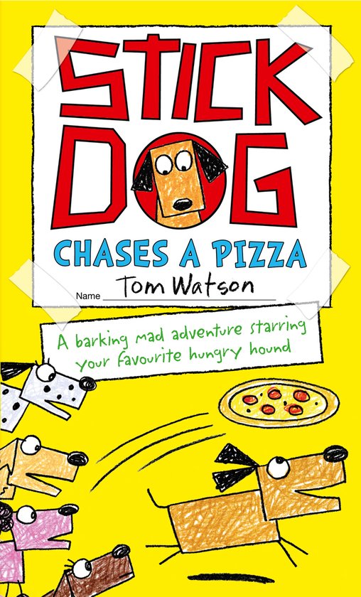 Stick Dog Chases A Pizza