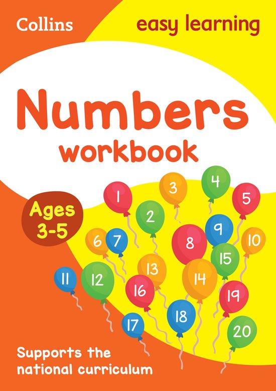 Collin Easy Learn Presch Numbe Wrkbk 3 5