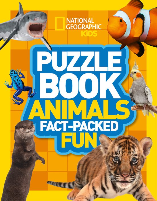 Puzzle Book Animals Braintickling quizzes, sudokus, crosswords and wordsearches National Geographic Kids