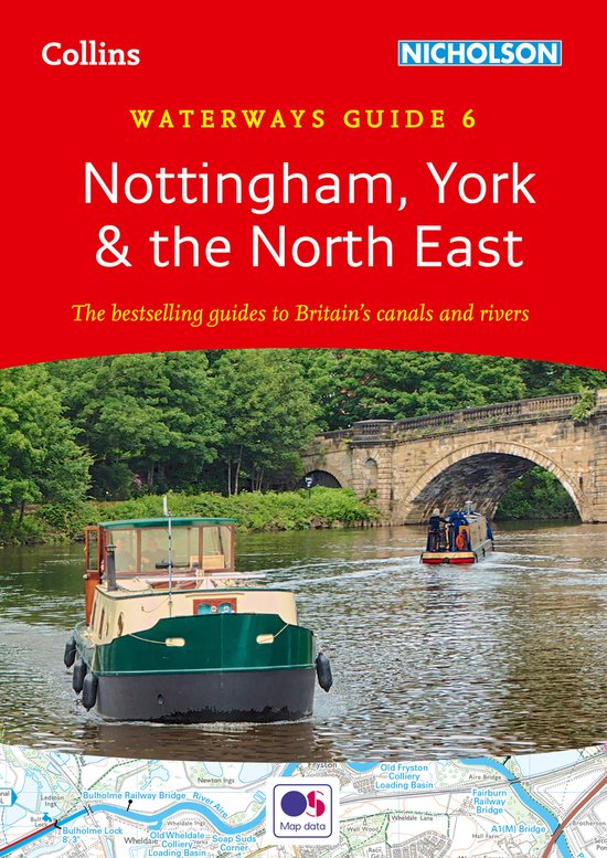 Collins Nicholson Waterways Guides- Nottingham, York and the North East