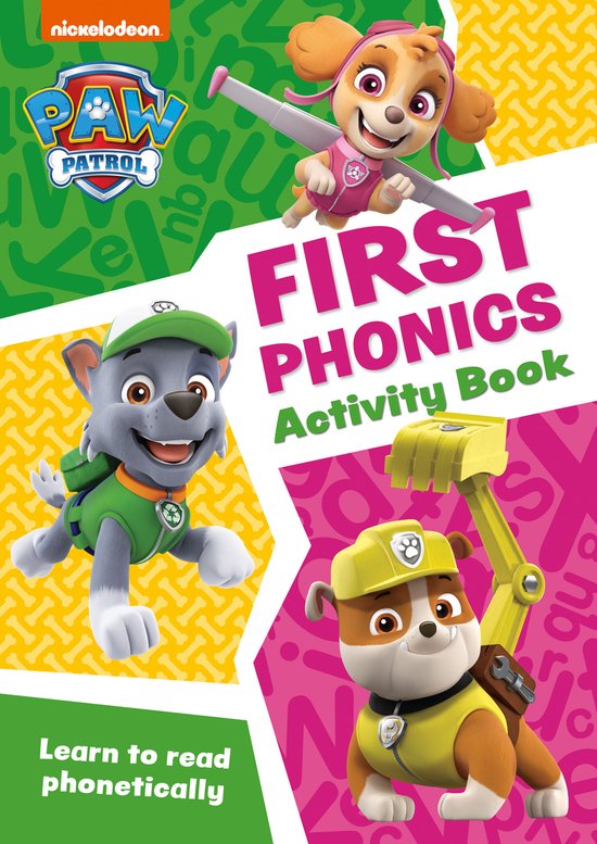 Paw Patrol- PAW Patrol First Phonics Activity Book