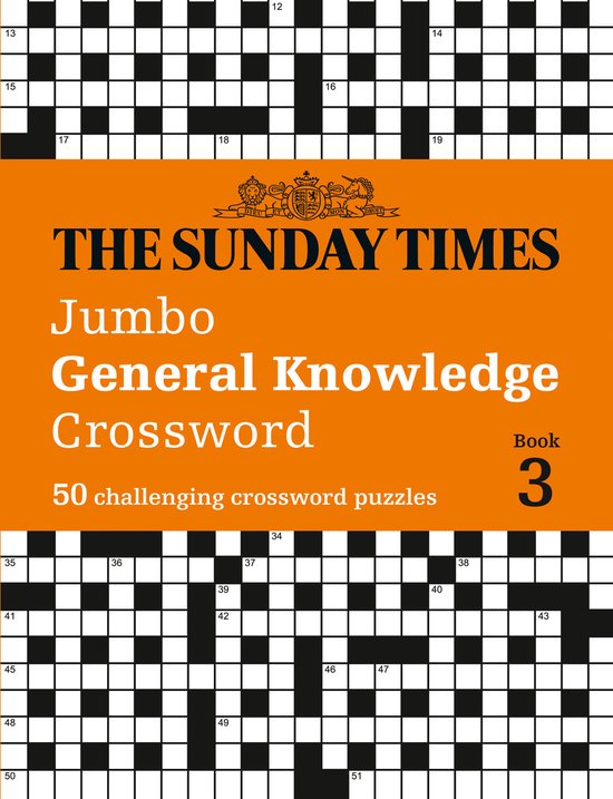 The Sunday Times Puzzle Books-The Sunday Times Jumbo General Knowledge Crossword Book 3