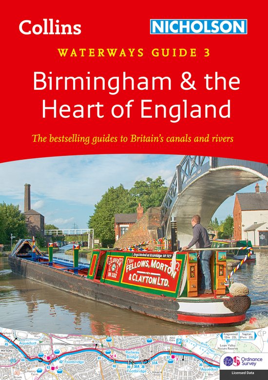 Collins Nicholson Waterways Guides- Birmingham and the Heart of England