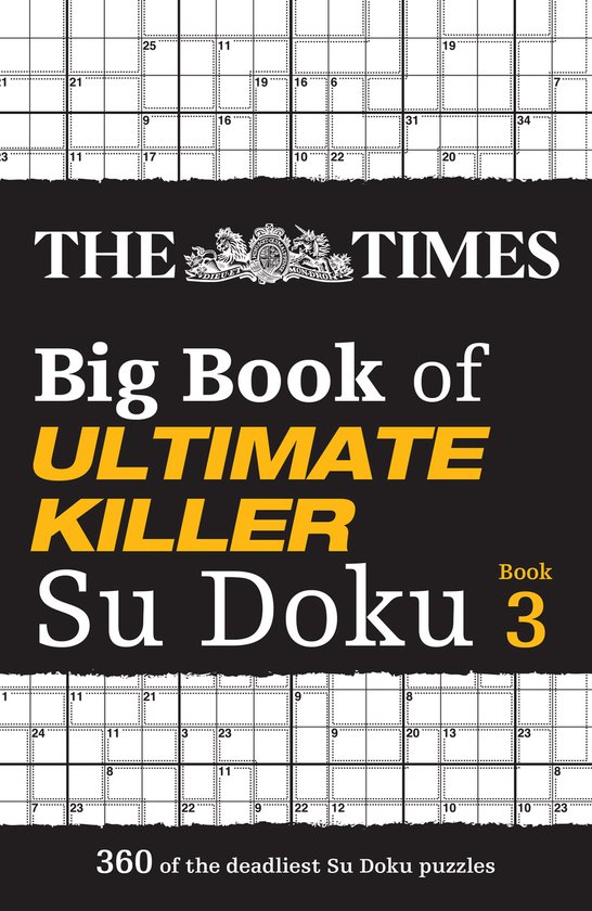 The Times Su Doku-The Times Big Book of Ultimate Killer Su Doku book 3