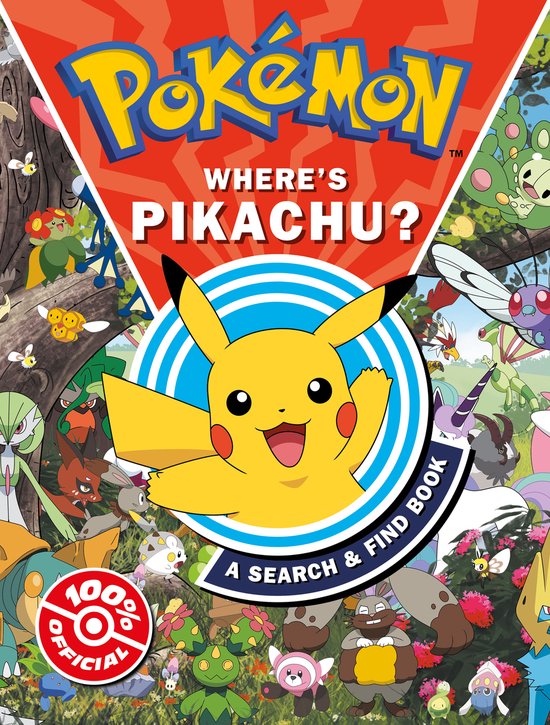 Pokémon Where’s Pikachu? A search & find book