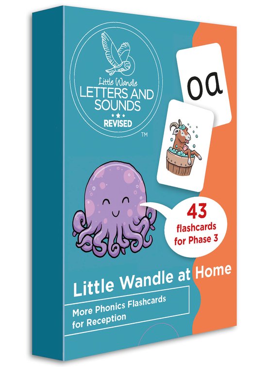 Big Cat Phonics for Little Wandle Letters and Sounds Revised- Little Wandle at Home More Phonics Flashcards for Reception