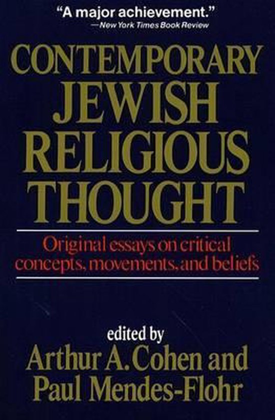 Contemporary Jewish Religious Thought