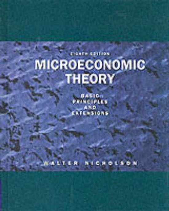 Microeconomic Theory