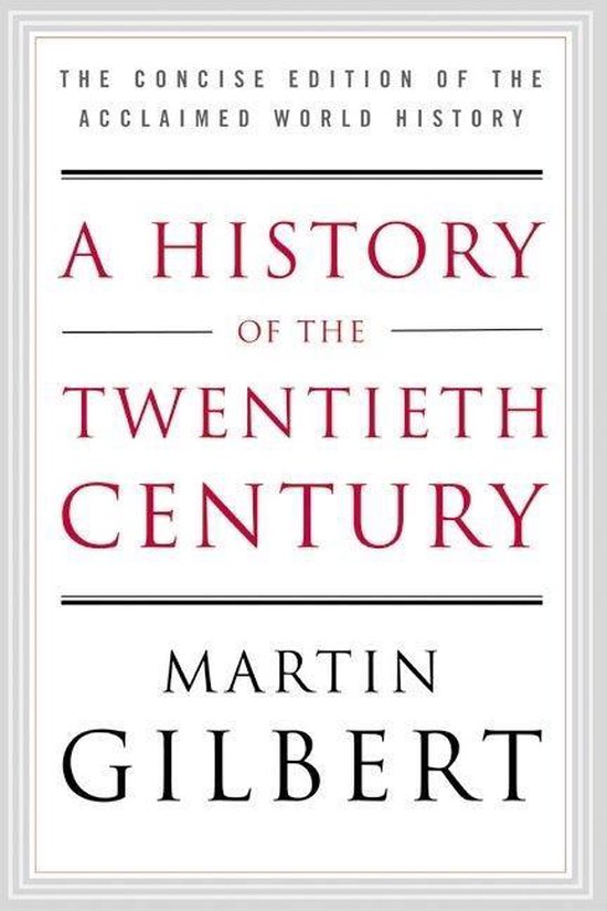 A History of the Twentieth Century