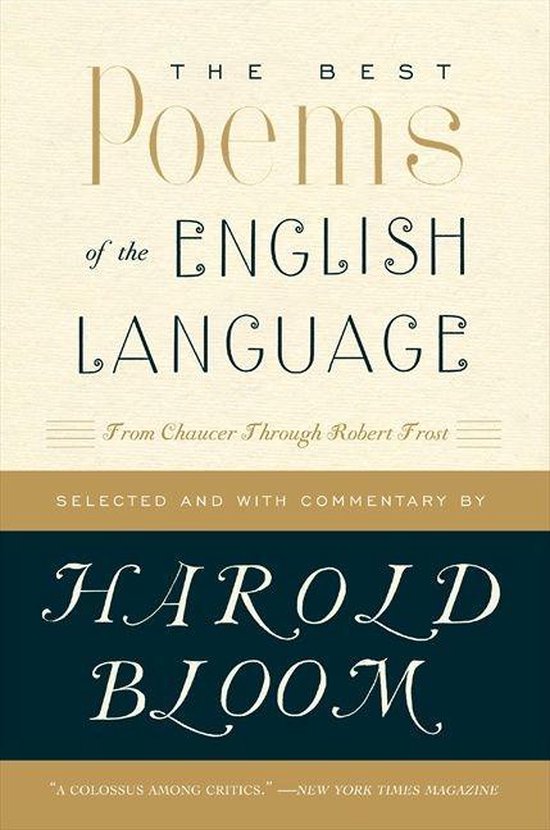 Best Poems Of The English Language