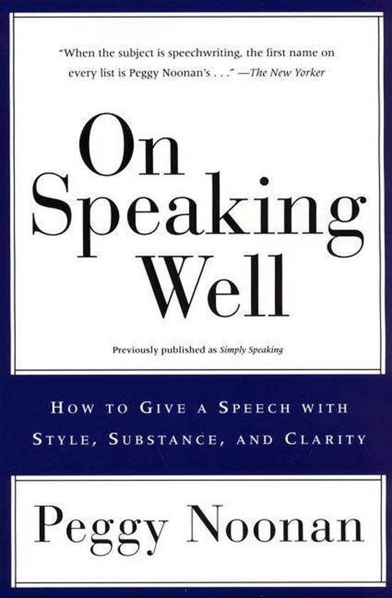 On Speaking Well