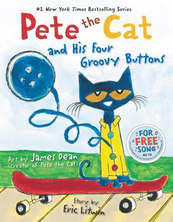 Pete The Cat And His Four Groovy Buttons