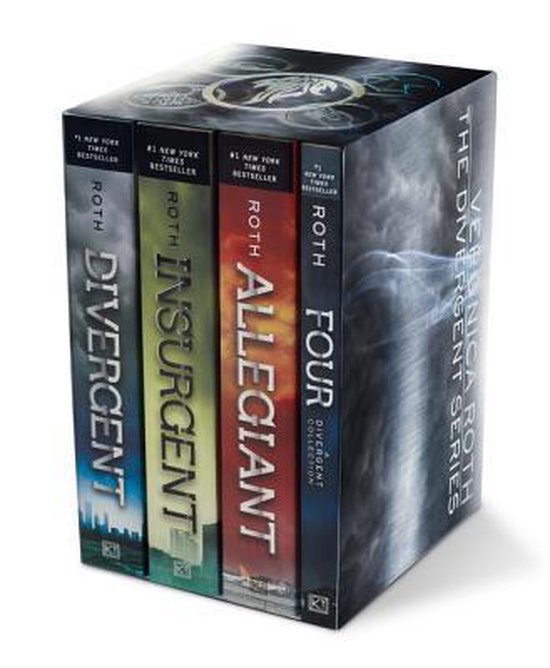 Divergent Series Set Divergent, Insurgent, Allegiant, Four