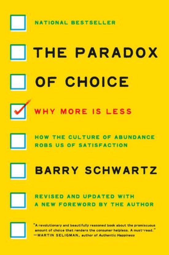 Paradox Of Choice