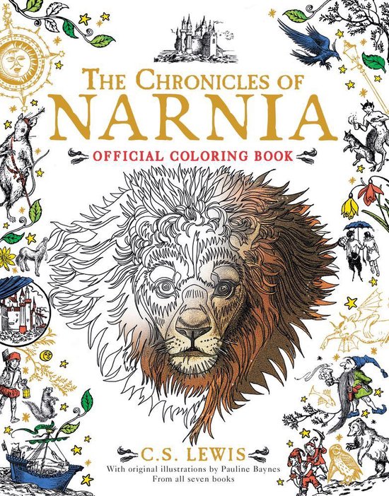 The Chronicles of Narnia Official Coloring Book