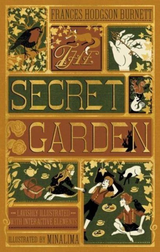 The Secret Garden Illustrated with Interactive Elements Illustrated Classics