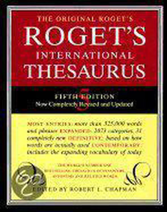 Roget's International Thesaurus