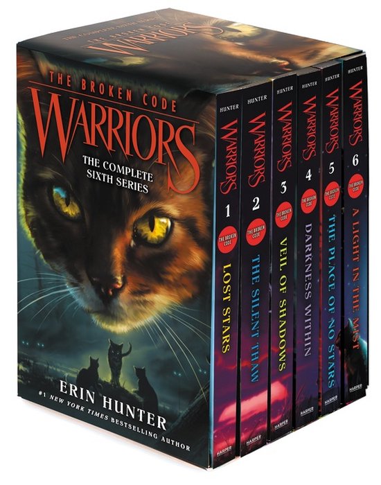 Warriors: The Broken Code- Warriors: The Broken Code Box Set: Volumes 1 to 6