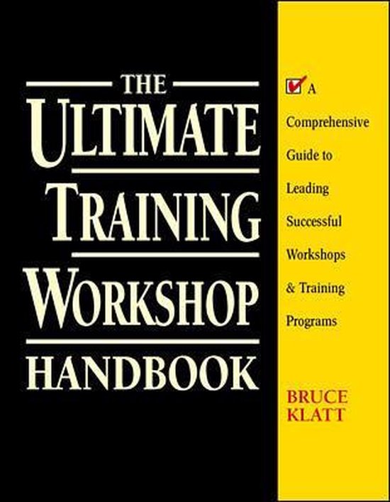 Ultimate Training Workshop Handbook