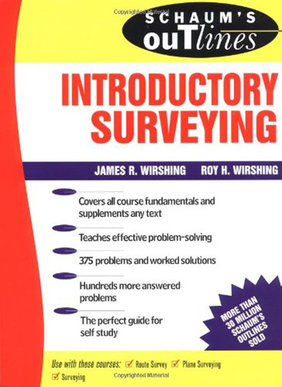 Schaum'S Outline Of Introductory Surveying