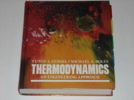 Thermodynamics - An Engineering Approach