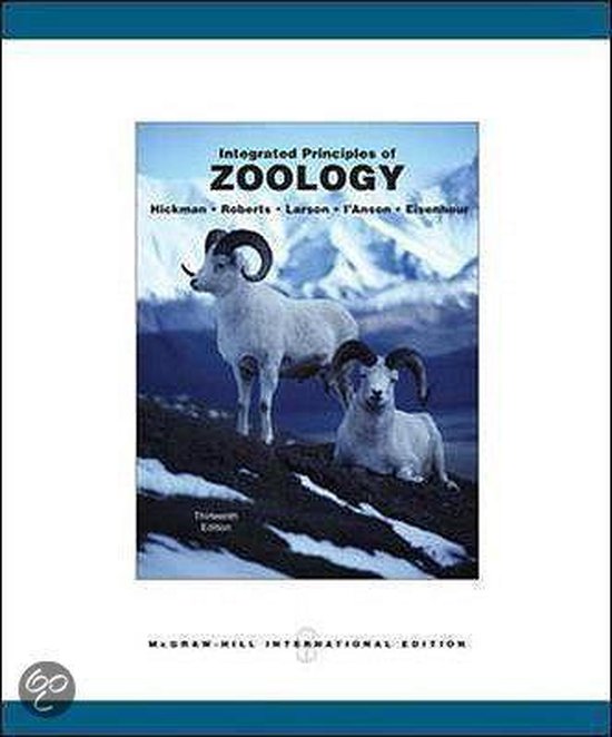 Integrated Principles of Zoology