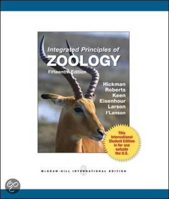 Integrated Principles Of Zoology