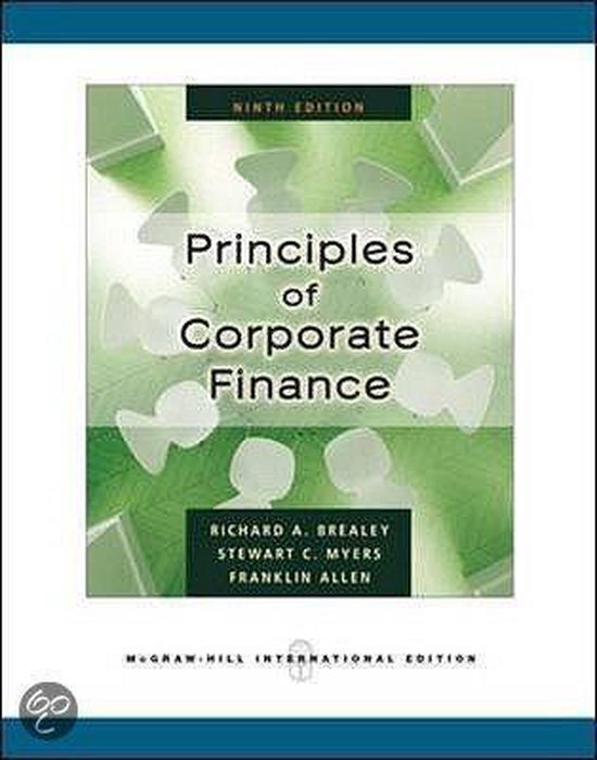 Principles Of Corporate Finance