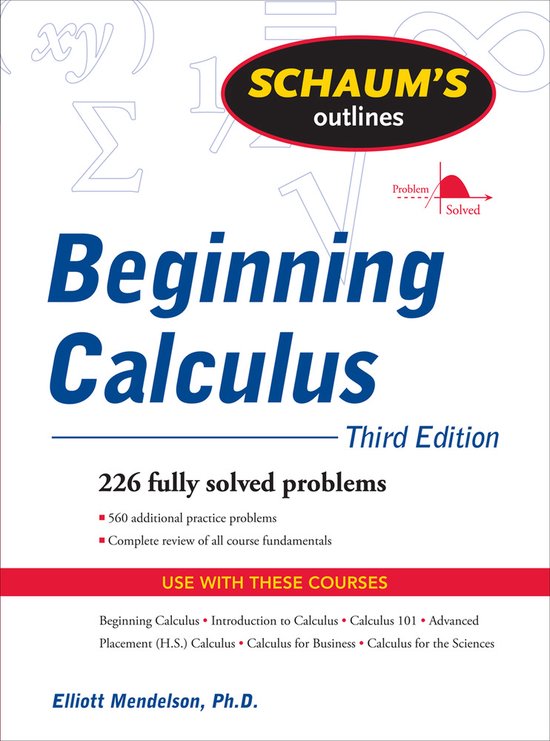 Schaums Outline Of Beginning Calculus