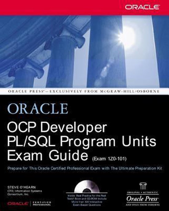 OCP Developer PL/SQL Program Units Exam Guide