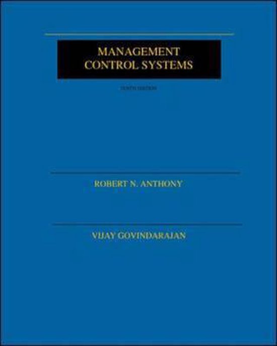 Management Control Systems