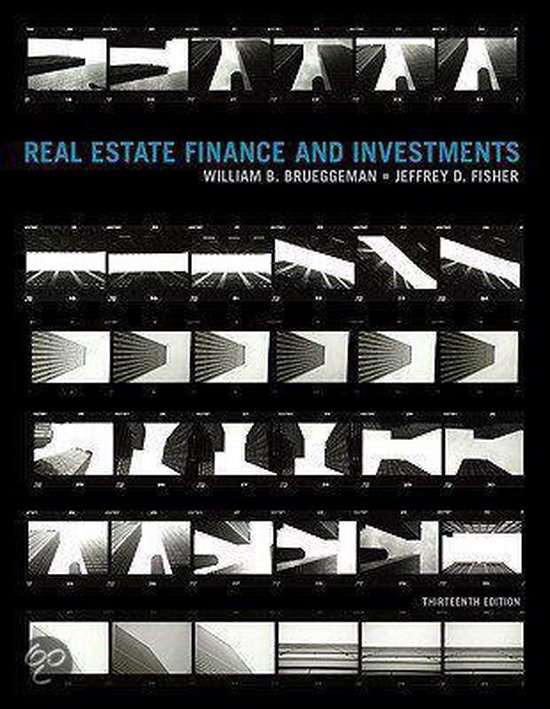 Real Estate Finance And Investments