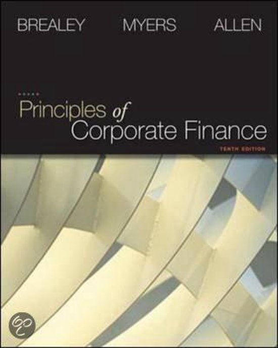 Principles of Corporate Finance