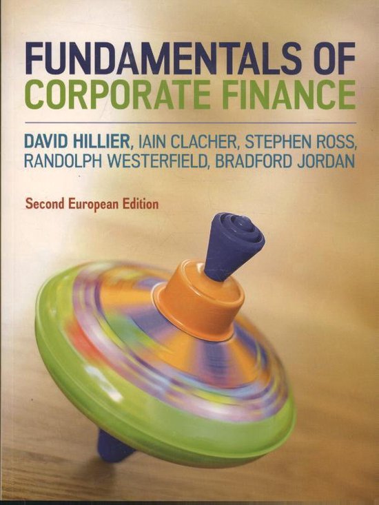 Fundamentals Of Corporate Finance