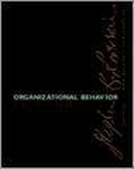 Organizational Behaviour