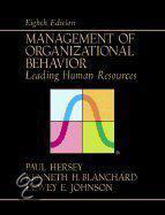 Management of Organizational Behavior