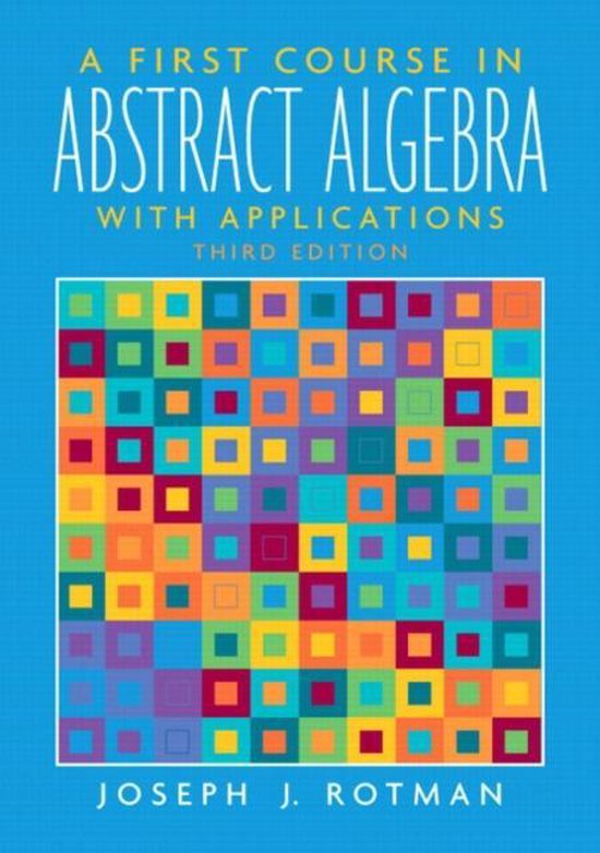 A First Course in Abstract Algebra