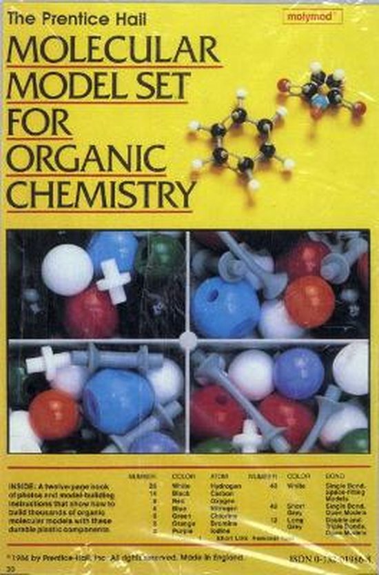 Molecular Model Set for Organi CDROM