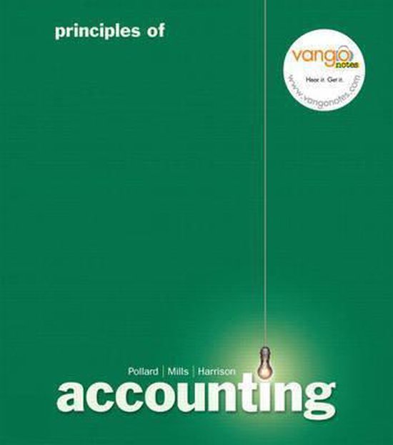 Principles Of Accounting