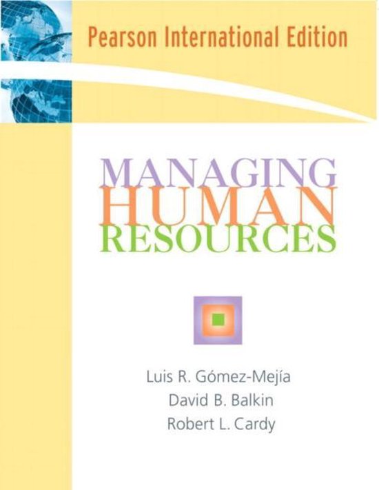 Managing Human Resources