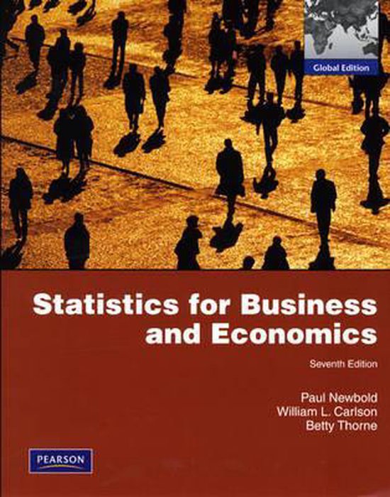 Statistics for Business and Economics