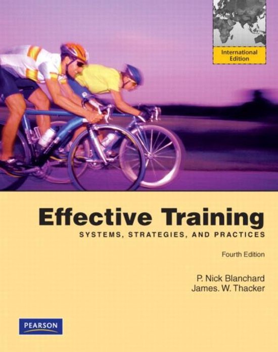 Effective Training