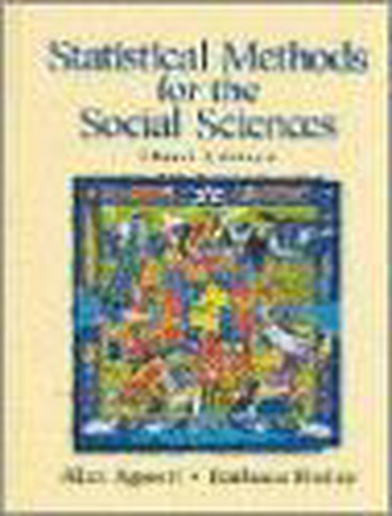 Statistical Methods for the Social Sciences