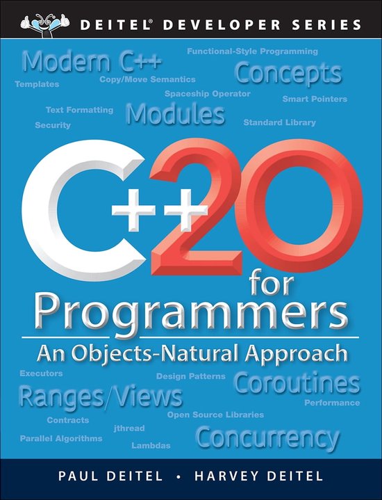 Deitel Developer Series - C++20 for Programmers