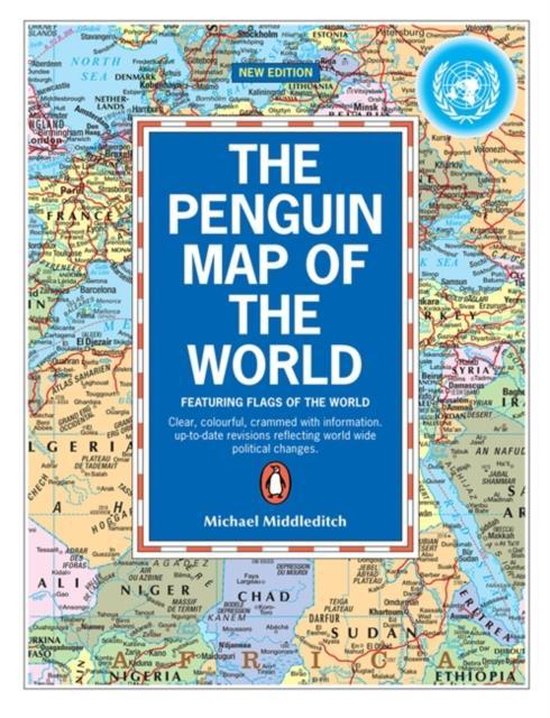 Penguin Map Of The World