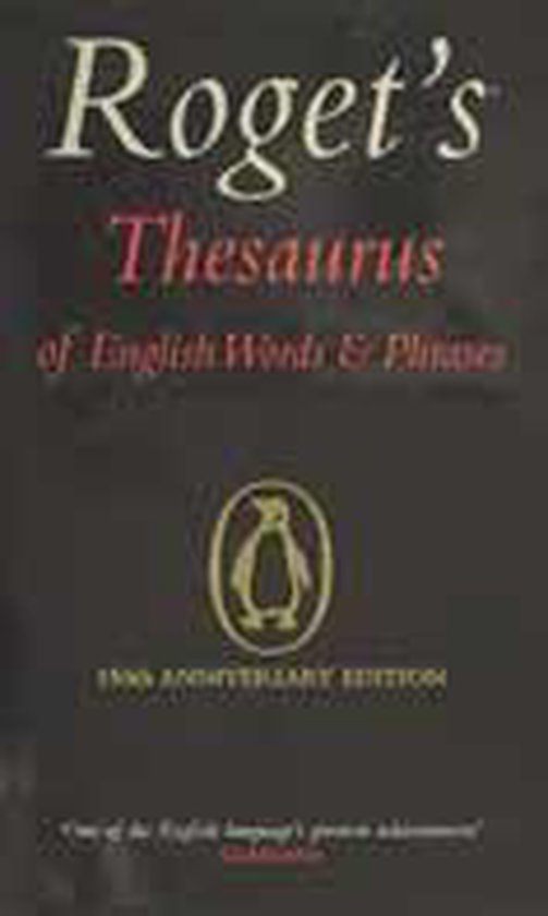 Roget's Thesaurus Of English Words And Phrases