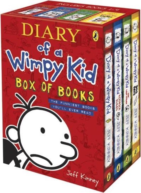 Diary of a Wimpy Kid Box of Books